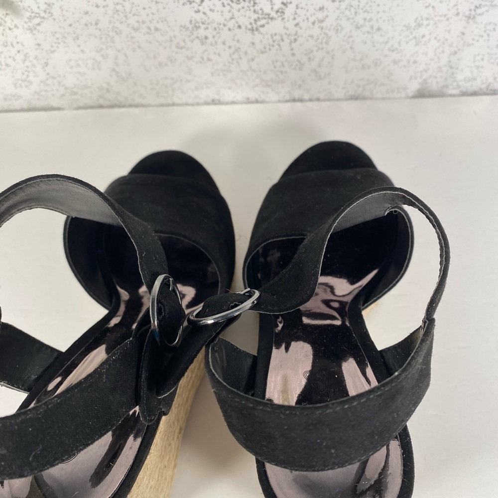 🆕Carlos by Carlos Santana Black Wedge Shoe - 8.5 - Picture 12 of 13